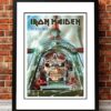 Iron Maiden Aces High Poster 1984 Framed Web - Iron Maiden Shop