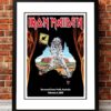 Iron Maiden Australian Tour Poster 2008 Framed Web - Iron Maiden Shop