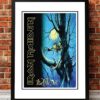 Iron Maiden Fear of the Dark Poster 1992 Framed Web - Iron Maiden Shop