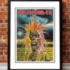 Iron Maiden Freaky Poster Framed Web - Iron Maiden Shop