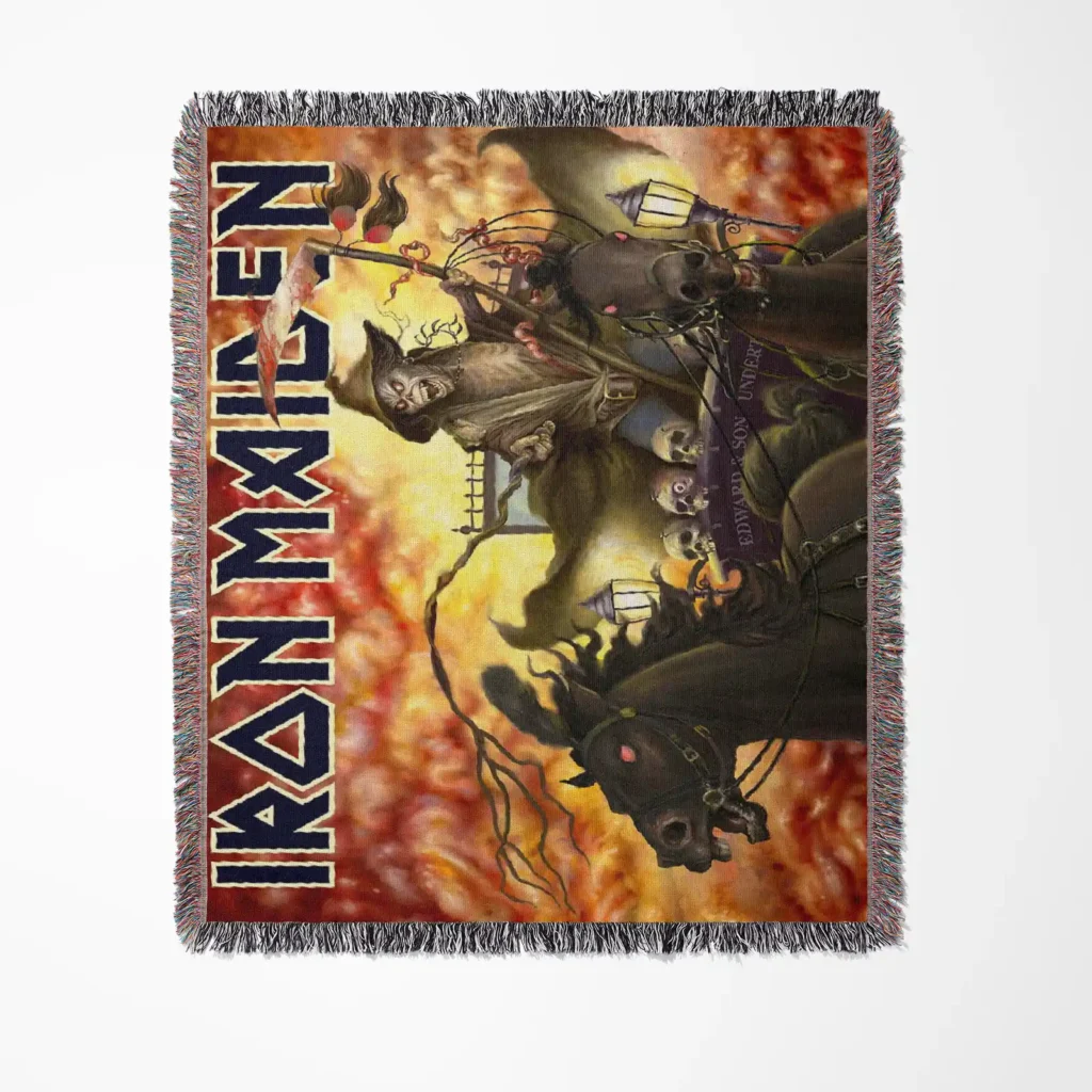 iron maiden blanket 8 - Iron Maiden Shop