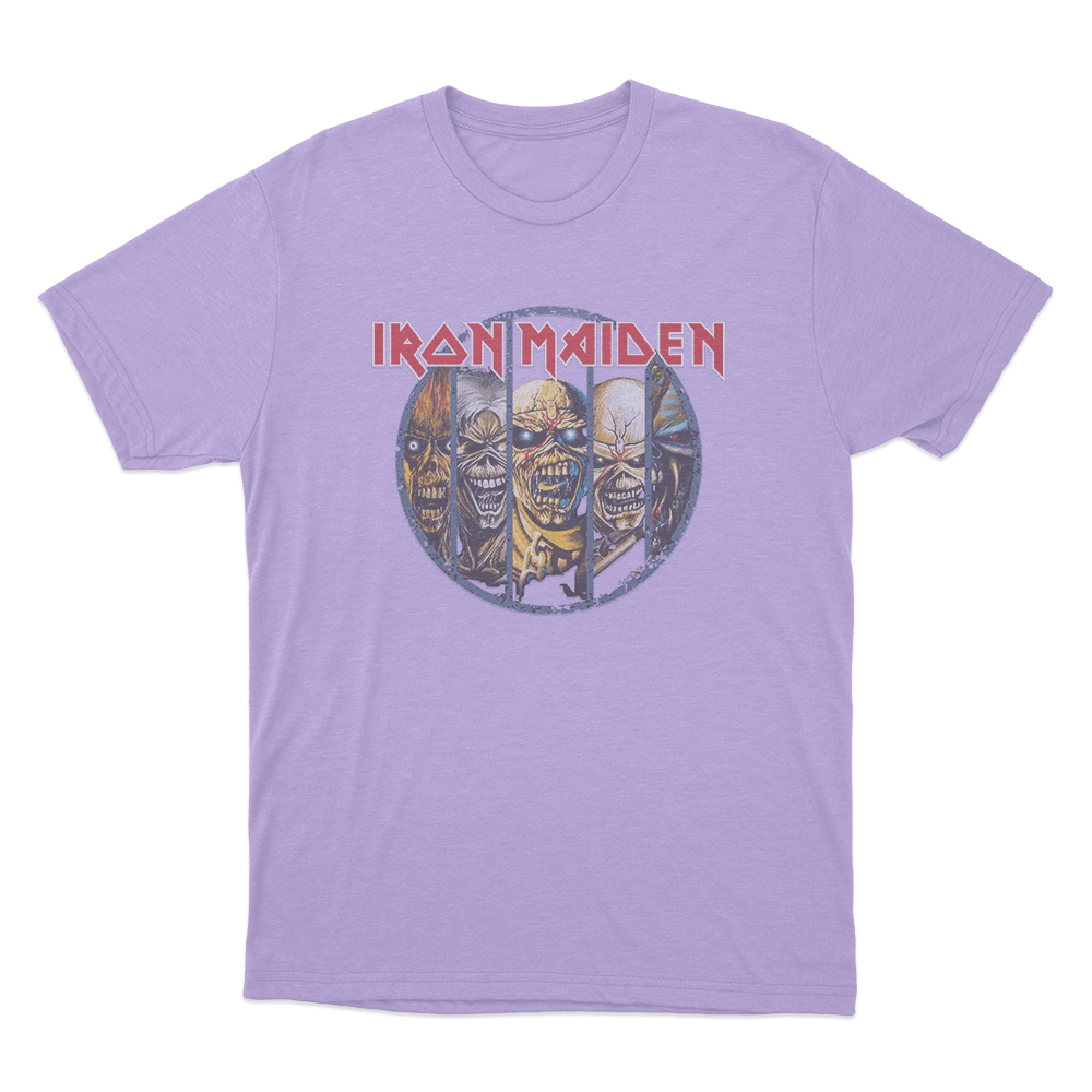Eddie Evolution Unisex T Shirt Purple Eddie Evolution Unisex T Shirt Purple