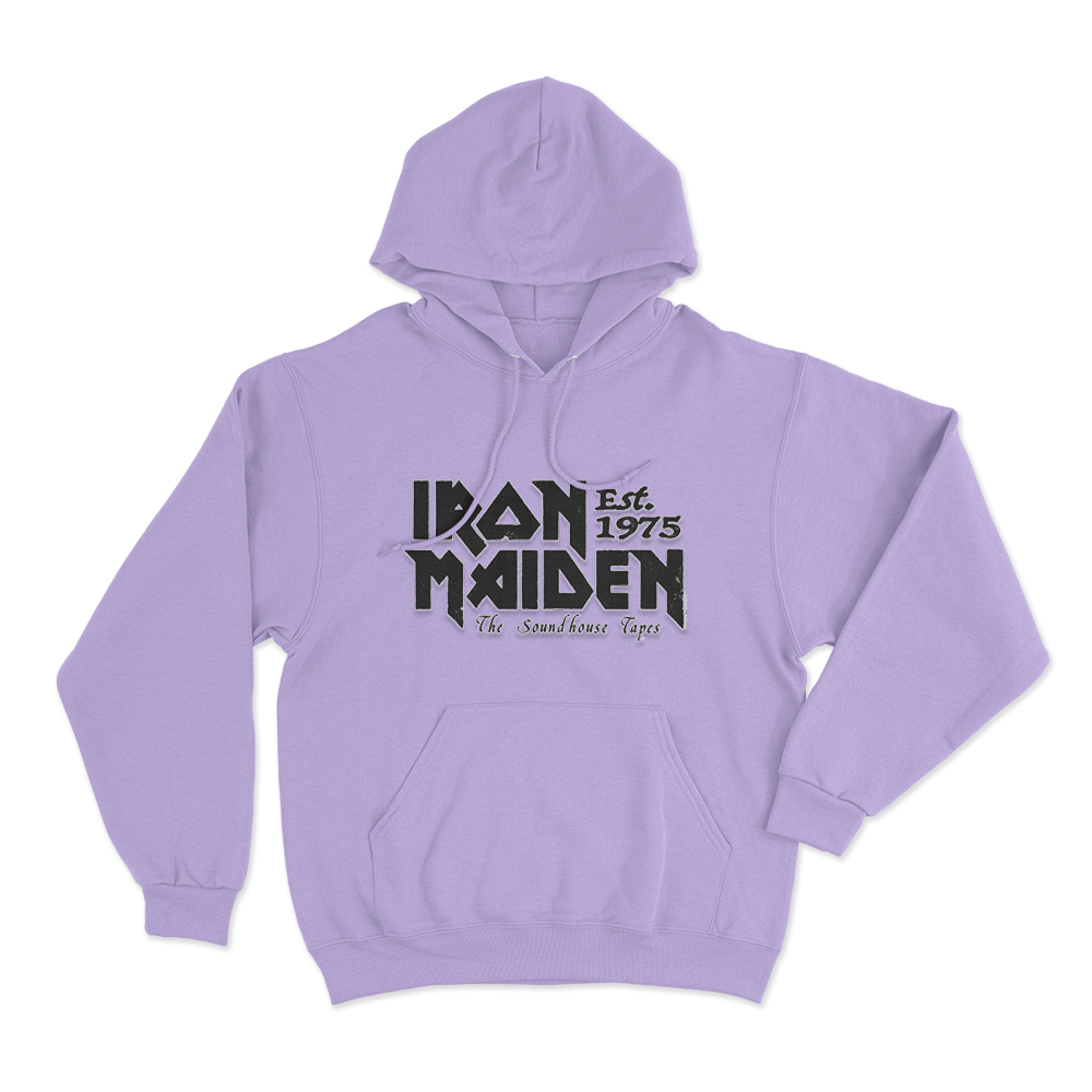 Iron Maiden Est 1975 Unisex Hoodie Purple Iron Maiden Est 1975 Unisex Hoodie Purple