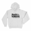 Iron Maiden Est 1975 Unisex Hoodie White