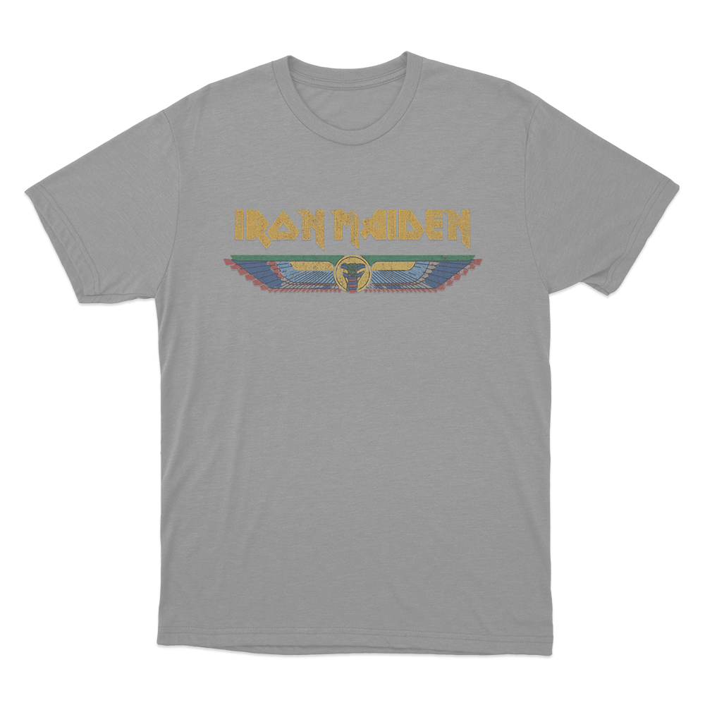 Iron Maiden Unisex T Shirt Grey Iron Maiden Unisex T Shirt Grey