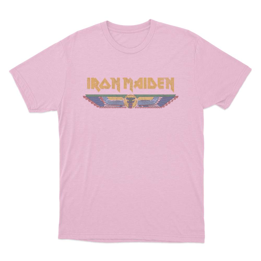 Iron Maiden Unisex T Shirt Pink Iron Maiden Unisex T Shirt Pink
