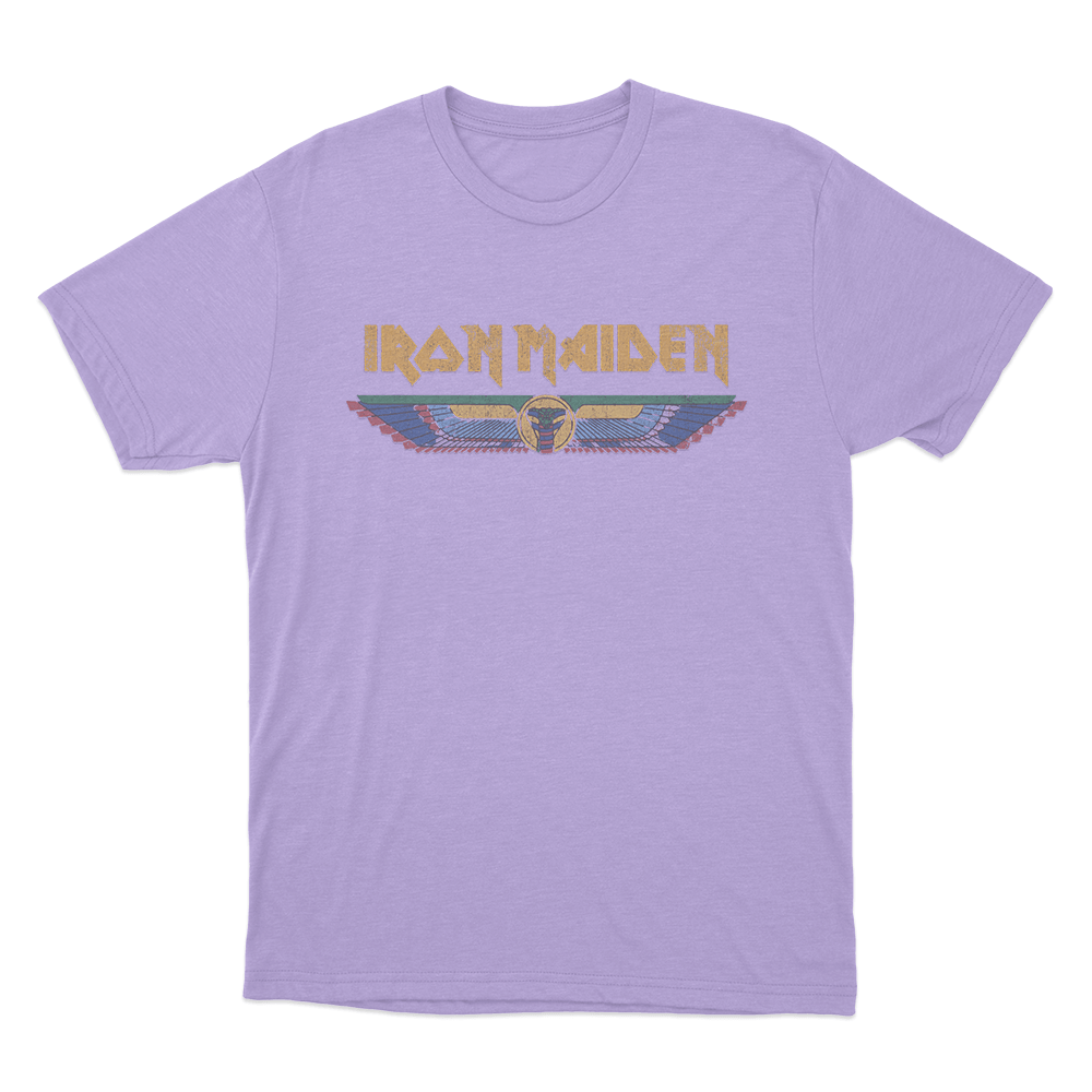 Iron Maiden Unisex T Shirt Purple Iron Maiden Unisex T Shirt Purple