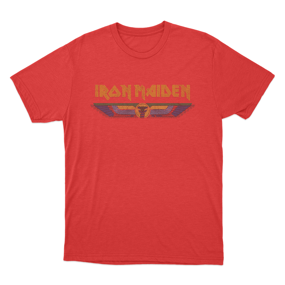 Iron Maiden Unisex T Shirt Red Iron Maiden Unisex T Shirt Red