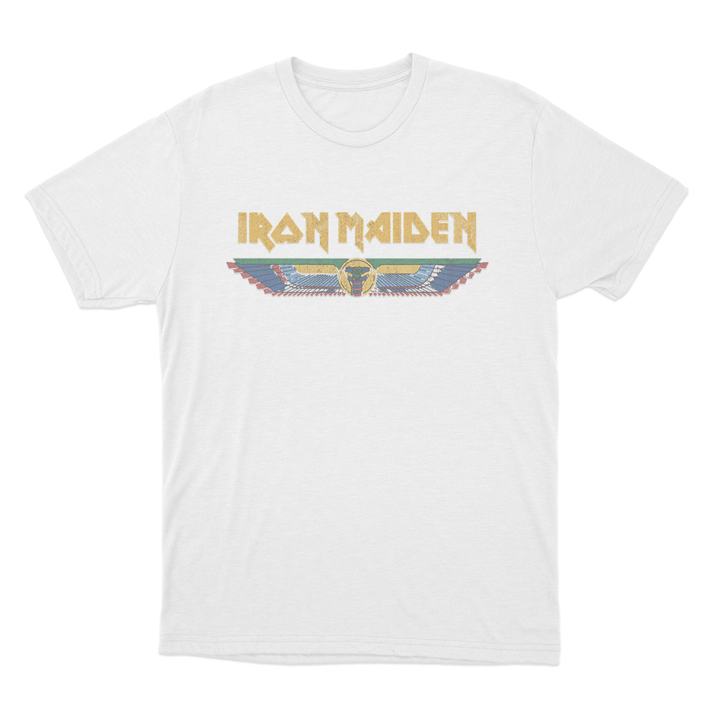 Iron Maiden Unisex T Shirt White Iron Maiden Unisex T Shirt White