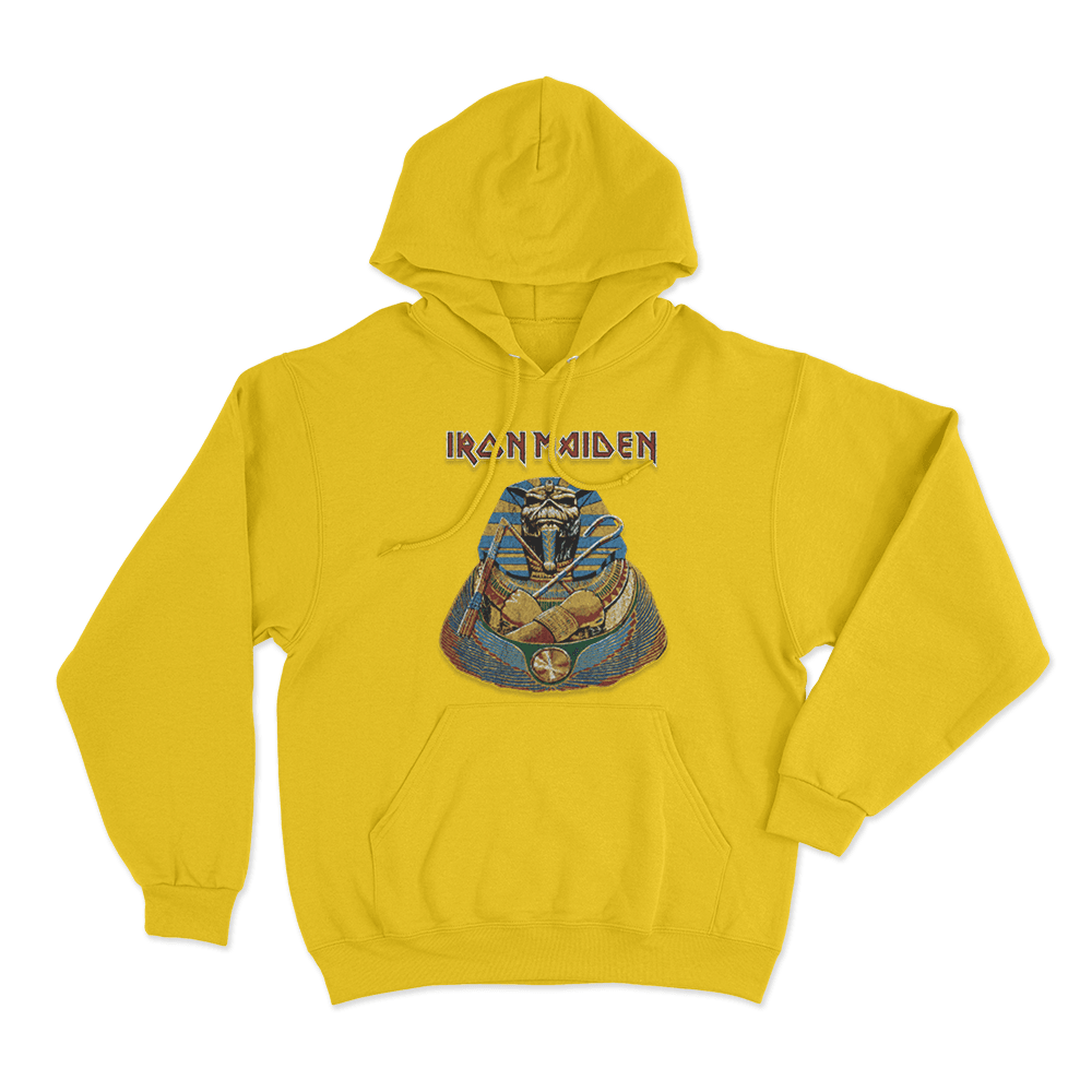 Powerslave Im50 Unisex Hoodie Yellow Powerslave Im50 Unisex Hoodie Yellow
