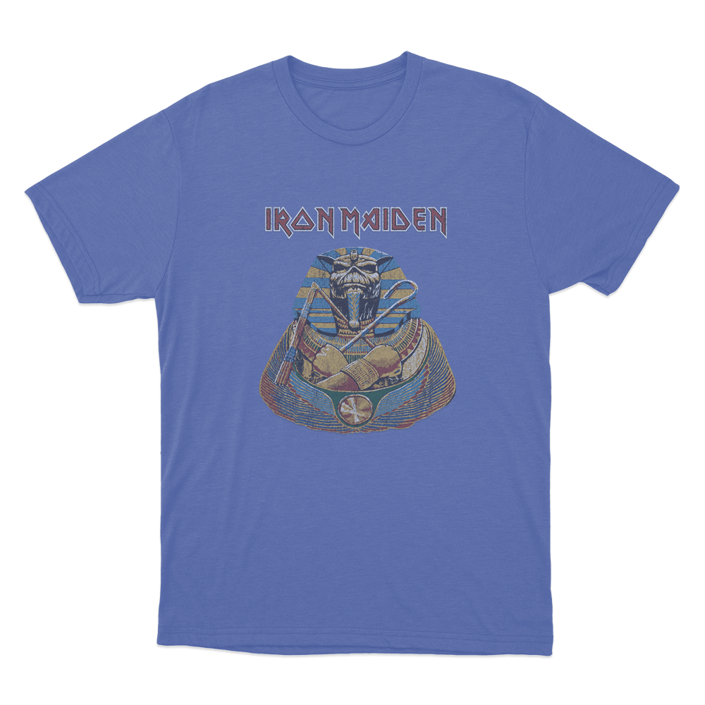 Powerslave Im50 Unisex T Shirt Blue Powerslave Im50 Unisex T Shirt Blue