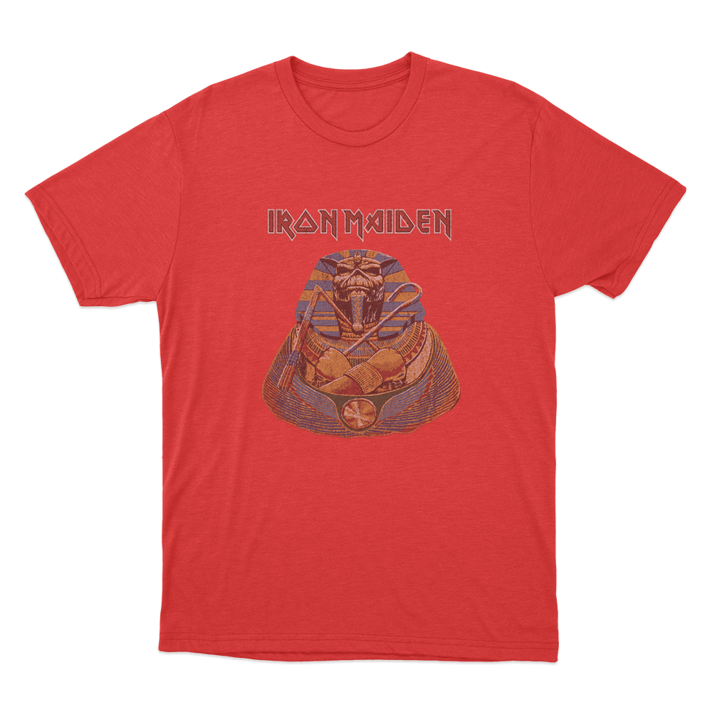 Powerslave Im50 Unisex T Shirt Red Powerslave Im50 Unisex T Shirt Red
