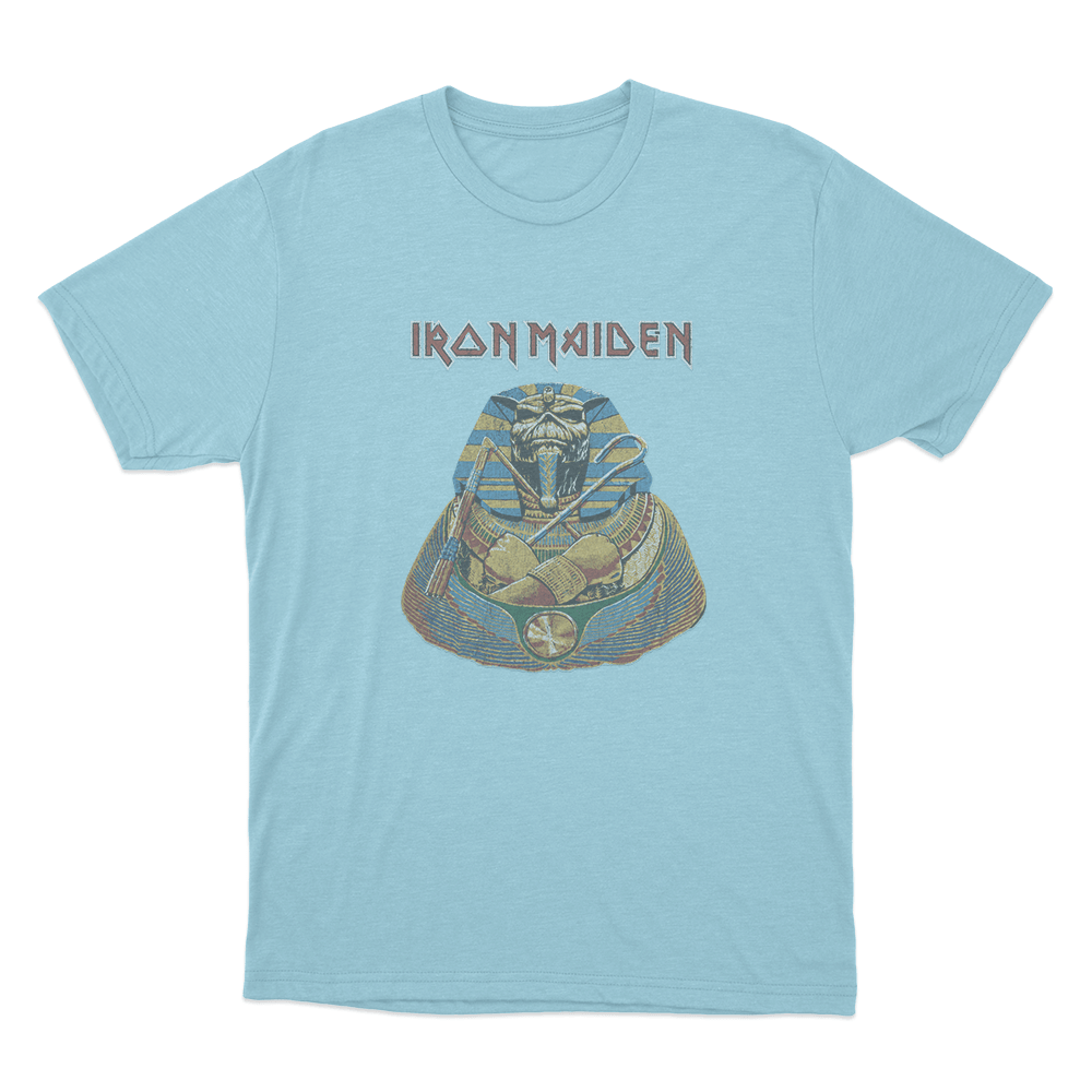 Powerslave Im50 Unisex T Shirt Sky Blue Powerslave Im50 Unisex T Shirt Sky Blue